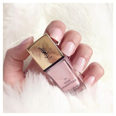 ysl nail polish glossy stain|YSL nail polish rose romantique.